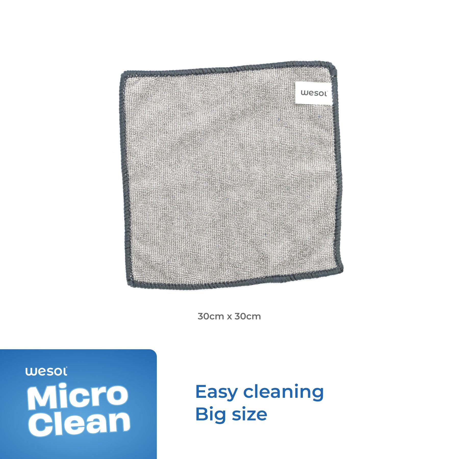 WESOL 330 GSM Mutlipurpose Microfiber Cleaning Cloth for Home and Kitchen (20Cm x 20Cm) (Pack of 5)