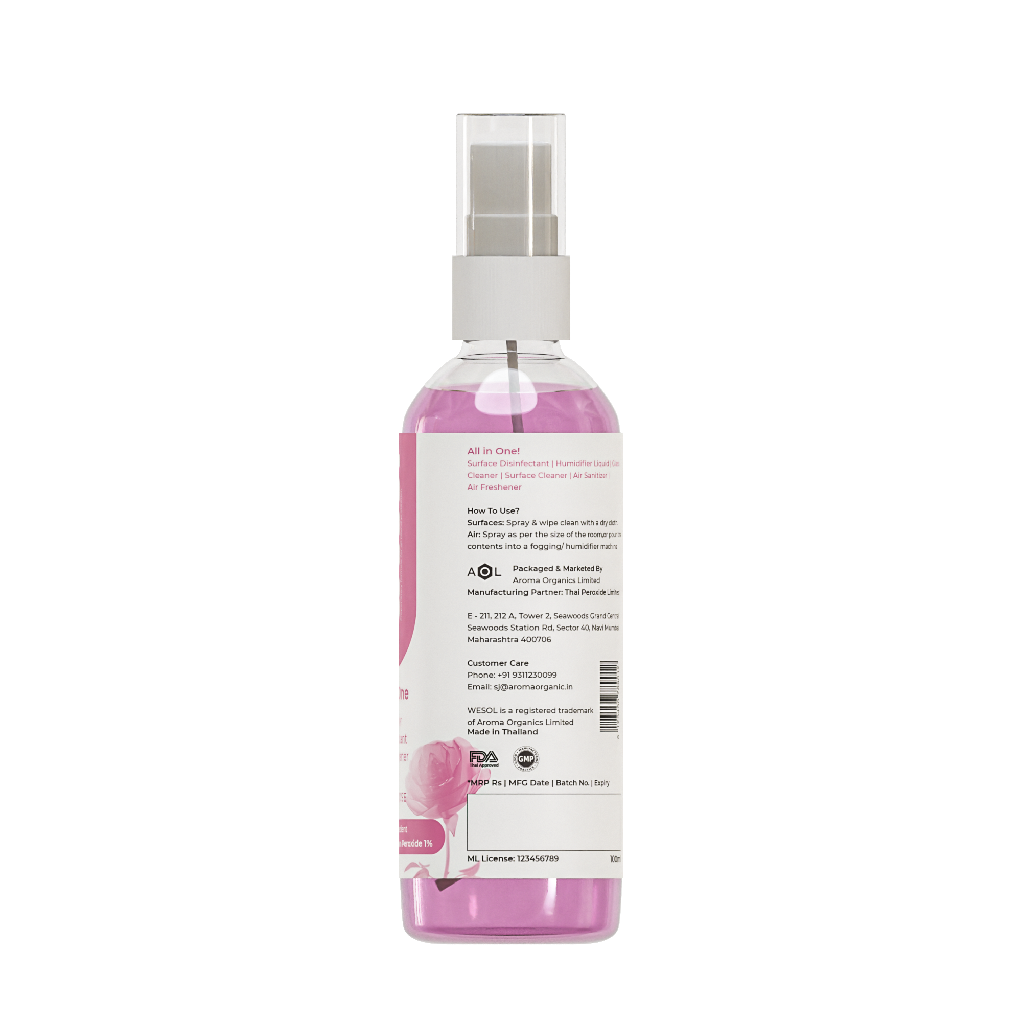 AIO - Surface Disinfectant 100 ml