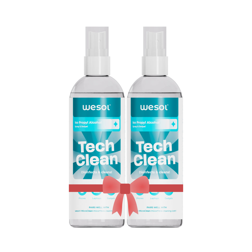 Wesol Gadget Cleaner Spray Liquid 100 ml Pack of 2 | Electronics Screen Cleaner for Smart Phones Laptops and Tablets TV Screens